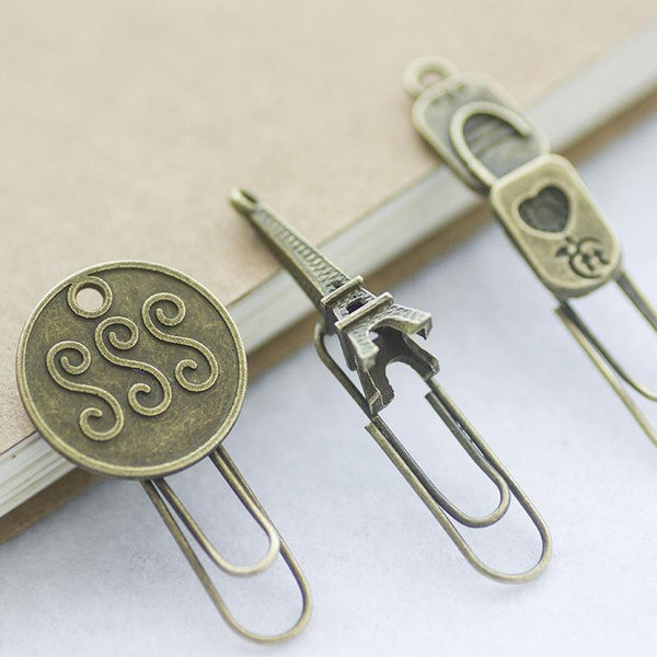 Retro Metal Bookmarks
