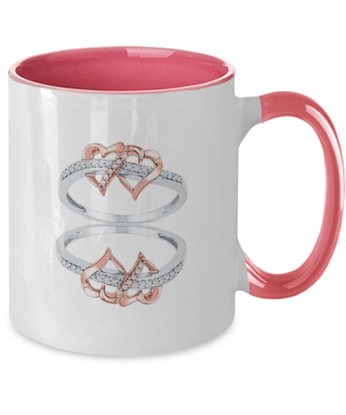 Two Rings Two Tone Mug