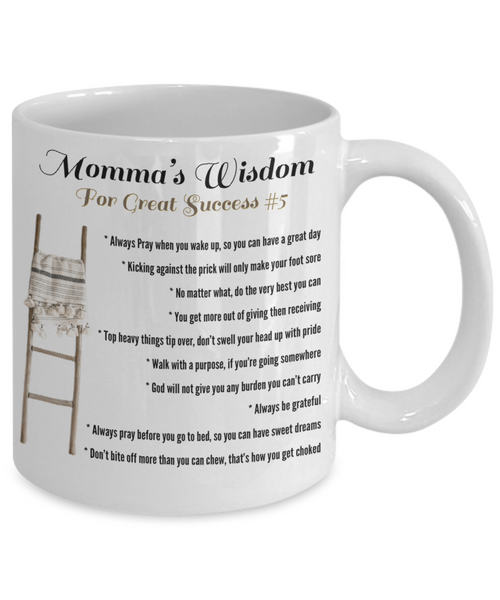 Momma’s wisdom success #5, Lessons from momma gift