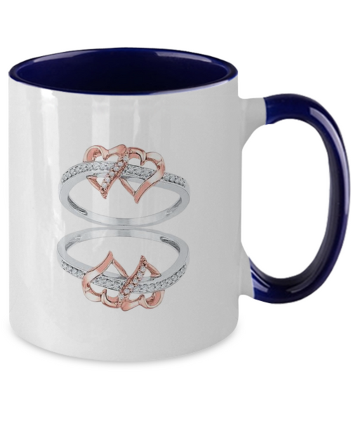 Two Rings Two Tone Mug
