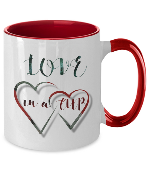Love in a cup mug