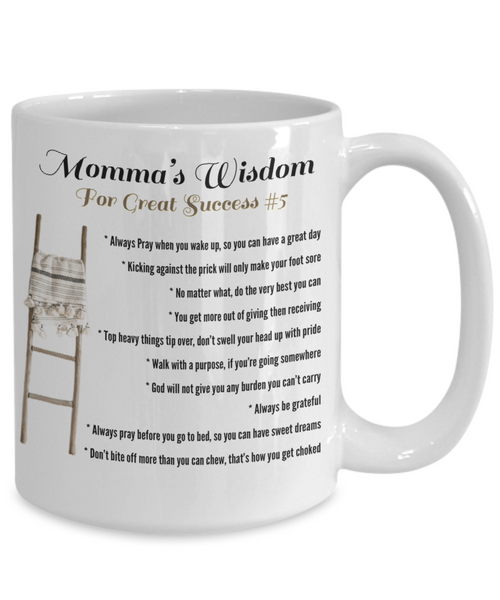 Momma’s wisdom success #5, Lessons from momma gift