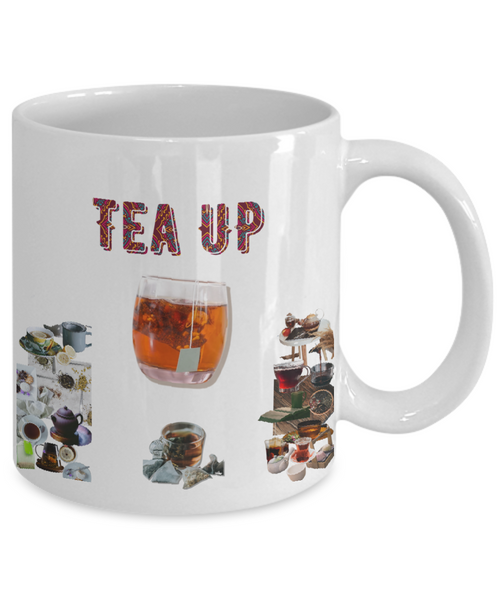 Tea up mug, I'd rather drink tea mug