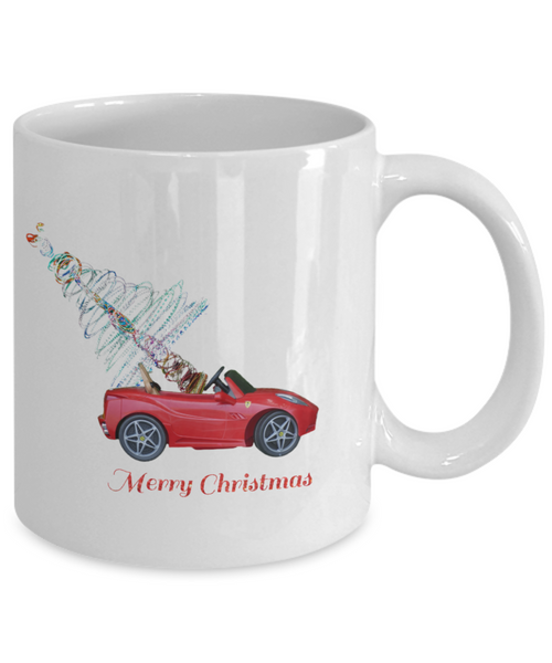 Christmas Tree Car Mug