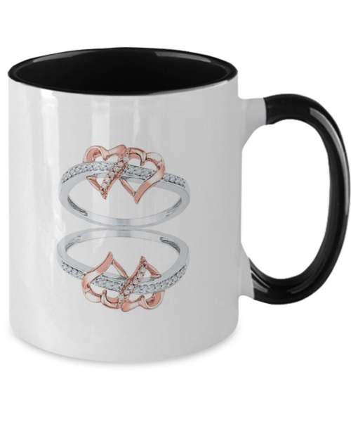 Two Rings Two Tone Mug
