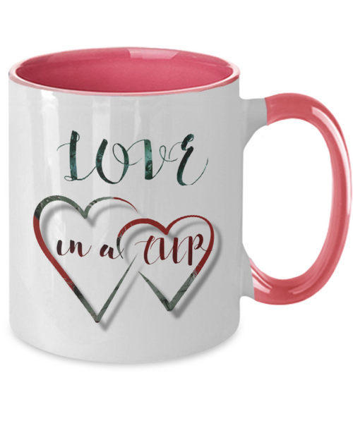 Love in a cup mug
