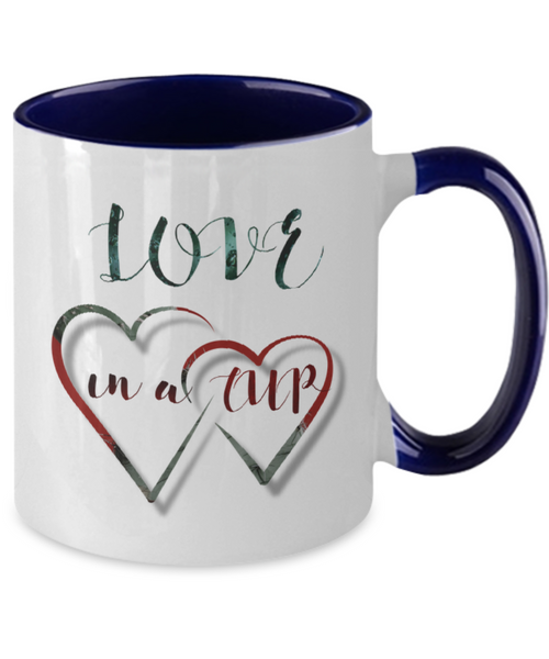 Love in a cup mug