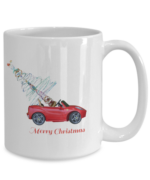 Christmas Tree Car Mug