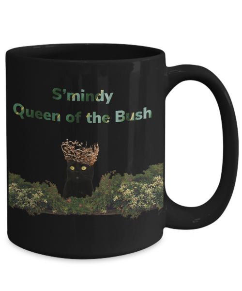 Cats Rule mug, Queen of the bush mug