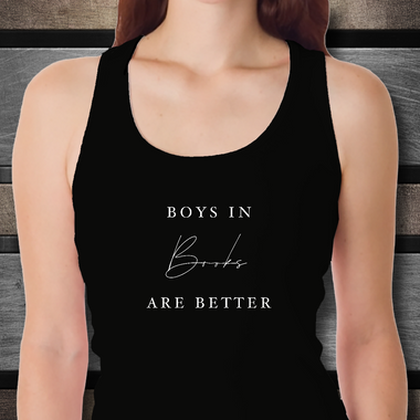 Boys in Books are Better Woman Tee