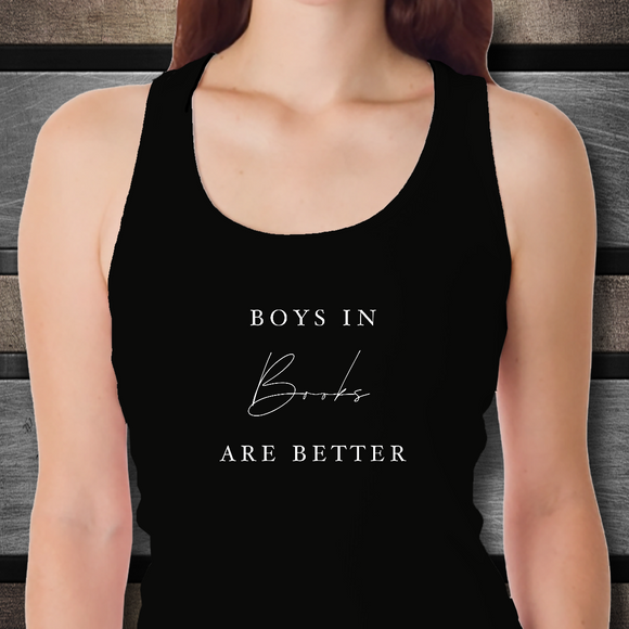 Boys in Books are Better Woman Tee