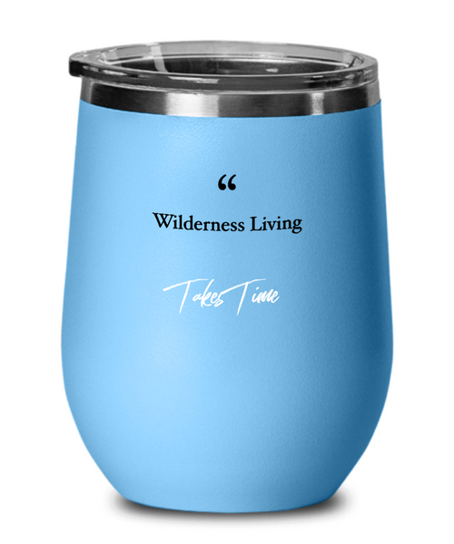 Wilderness wine glass