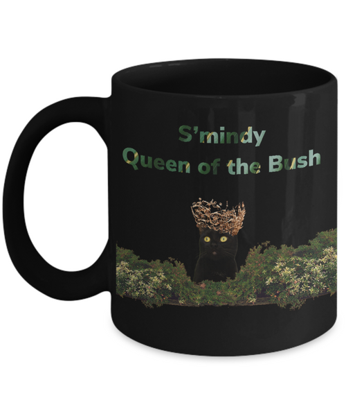 Cats Rule mug, Queen of the bush mug
