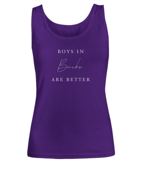 Boys in Books are Better Woman Tee