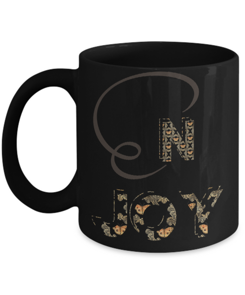 Enjoy ceramic mug, ENJOY it mug gift