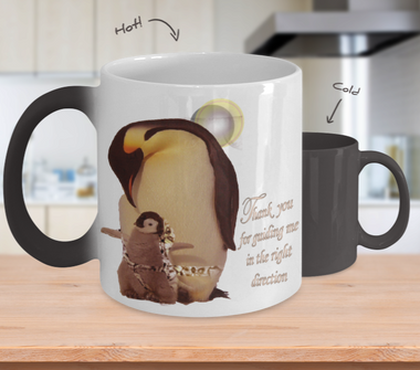 Mother's Guidance Coffee Mug - Temperature Color Change