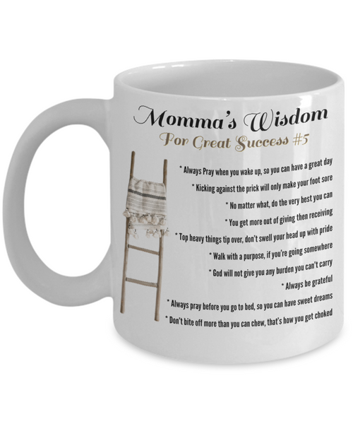 Momma’s wisdom success #5, Lessons from momma gift