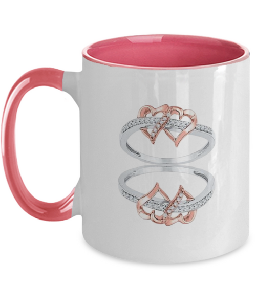 Two Rings Two Tone Mug