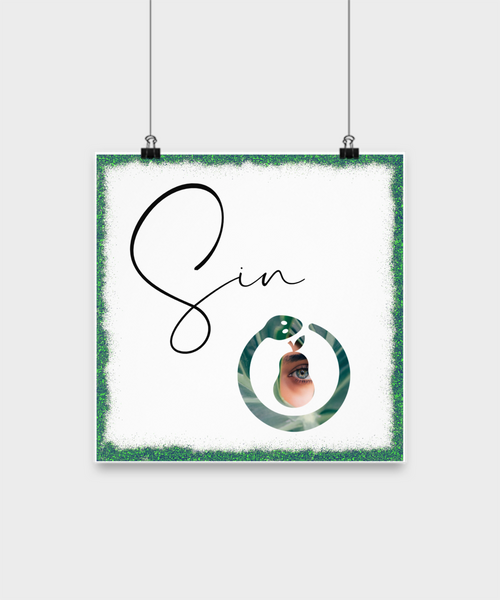 Sin Wall Poster Wall Poster