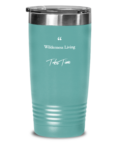 Wilderness quote tumbler