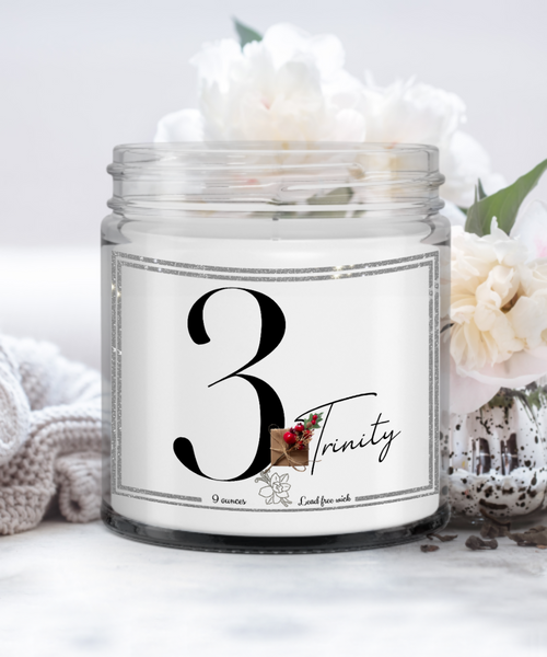 Number 3 candle, Trinity candle