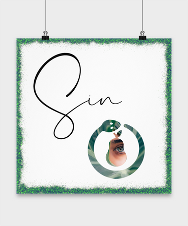 Sin Wall Poster Wall Poster