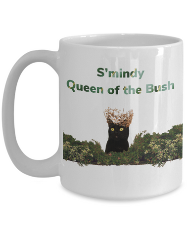 Cats Rule mug, Queen of the bush mug