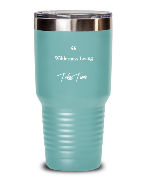 Wilderness quote tumbler