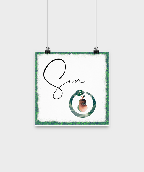 Sin Wall Poster Wall Poster