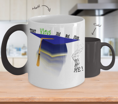 Post COVID Graduation Color Changing Mug Gift