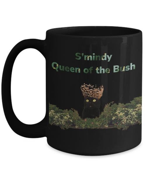 Cats Rule mug, Queen of the bush mug