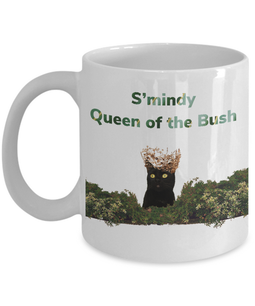 Cats Rule mug, Queen of the bush mug