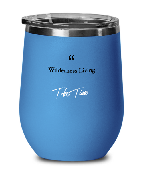 Wilderness wine glass
