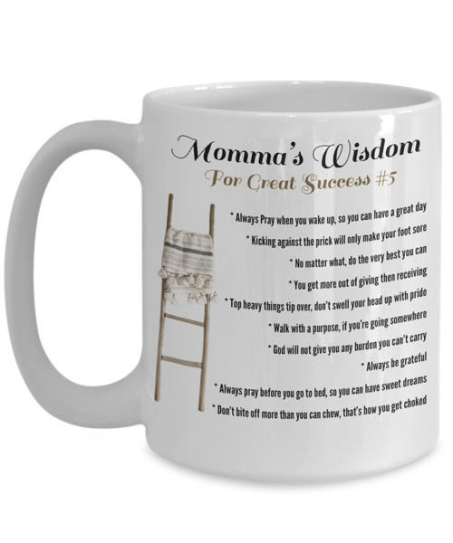 Momma’s wisdom success #5, Lessons from momma gift