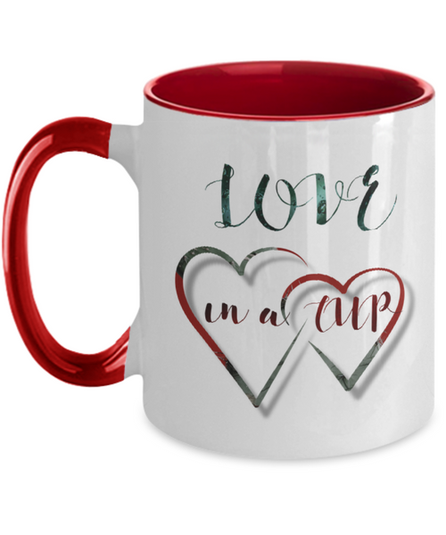 Love in a cup mug