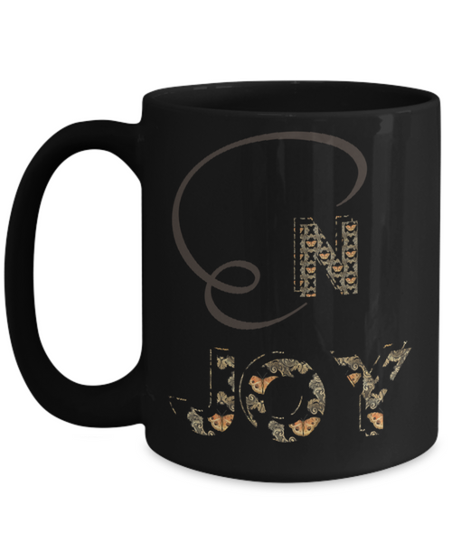Enjoy ceramic mug, ENJOY it mug gift