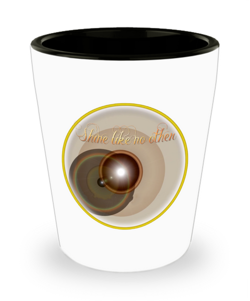Gradient shining star shot glass