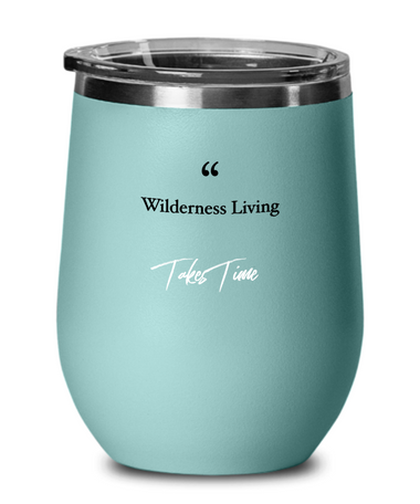 Wilderness wine glass