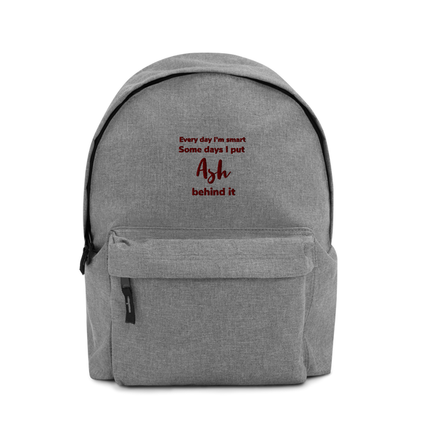 Embroidered Backpack