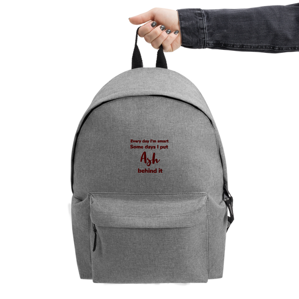 Embroidered Backpack