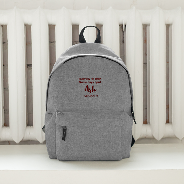 Embroidered Backpack