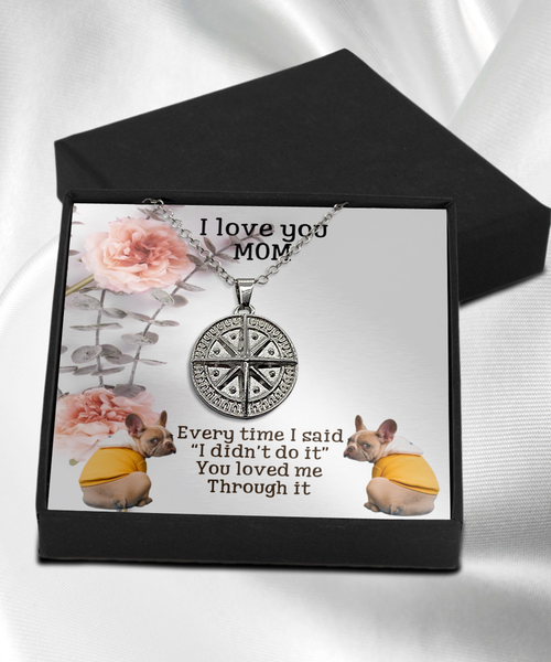 Mom you love me through it all message card
