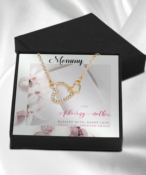 Mommy Message card for mom, Message card jewelry