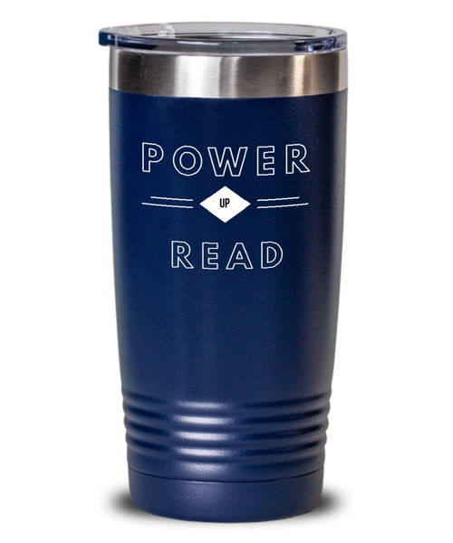 Power Up Read Tumbler, readers gift