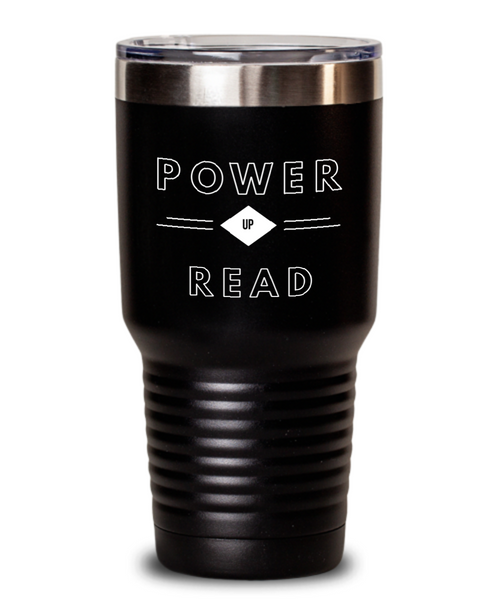 Power Up Read Tumbler, readers gift