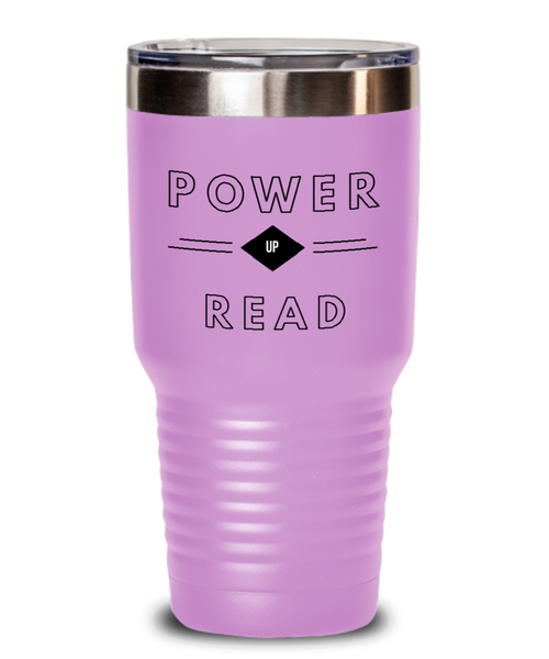Power Up Read Tumbler, readers gift